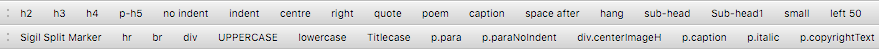 Image of Clips bar (toolbar)